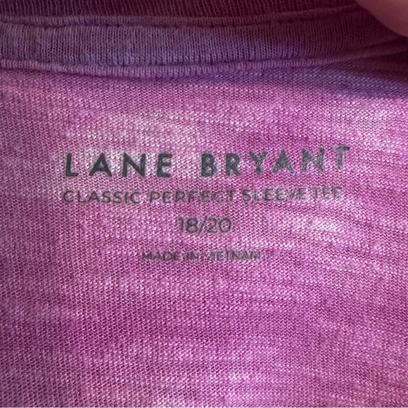 Lane Bryant Classic Perfect Sleeve Tee Women’s plus size 18/20, cotton tie dye - Picture 4 of 9